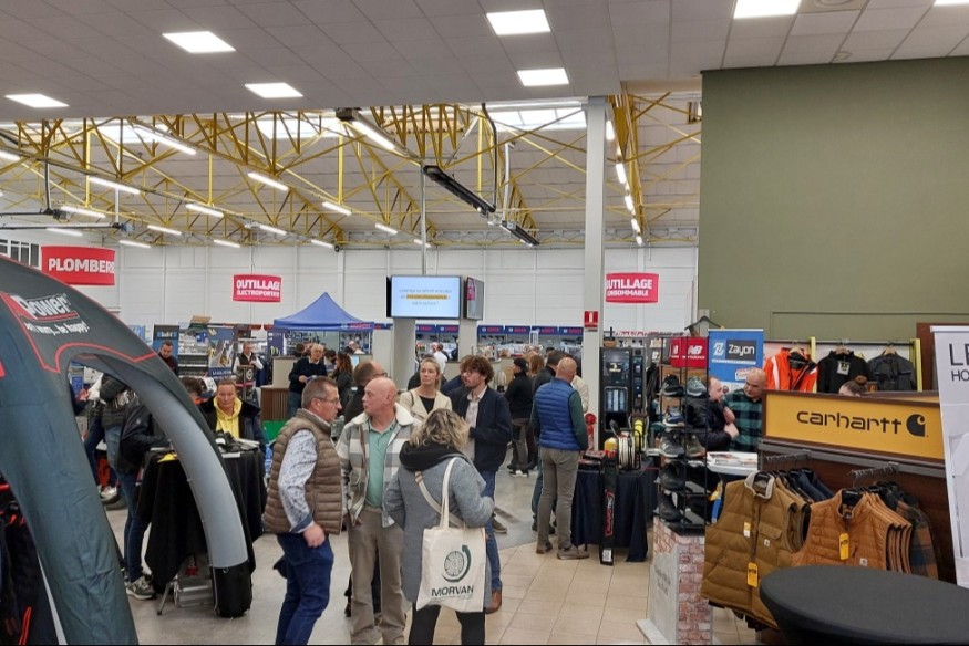 Le salon “roadshow” de Miler, le salon des professionnels du bâtiment